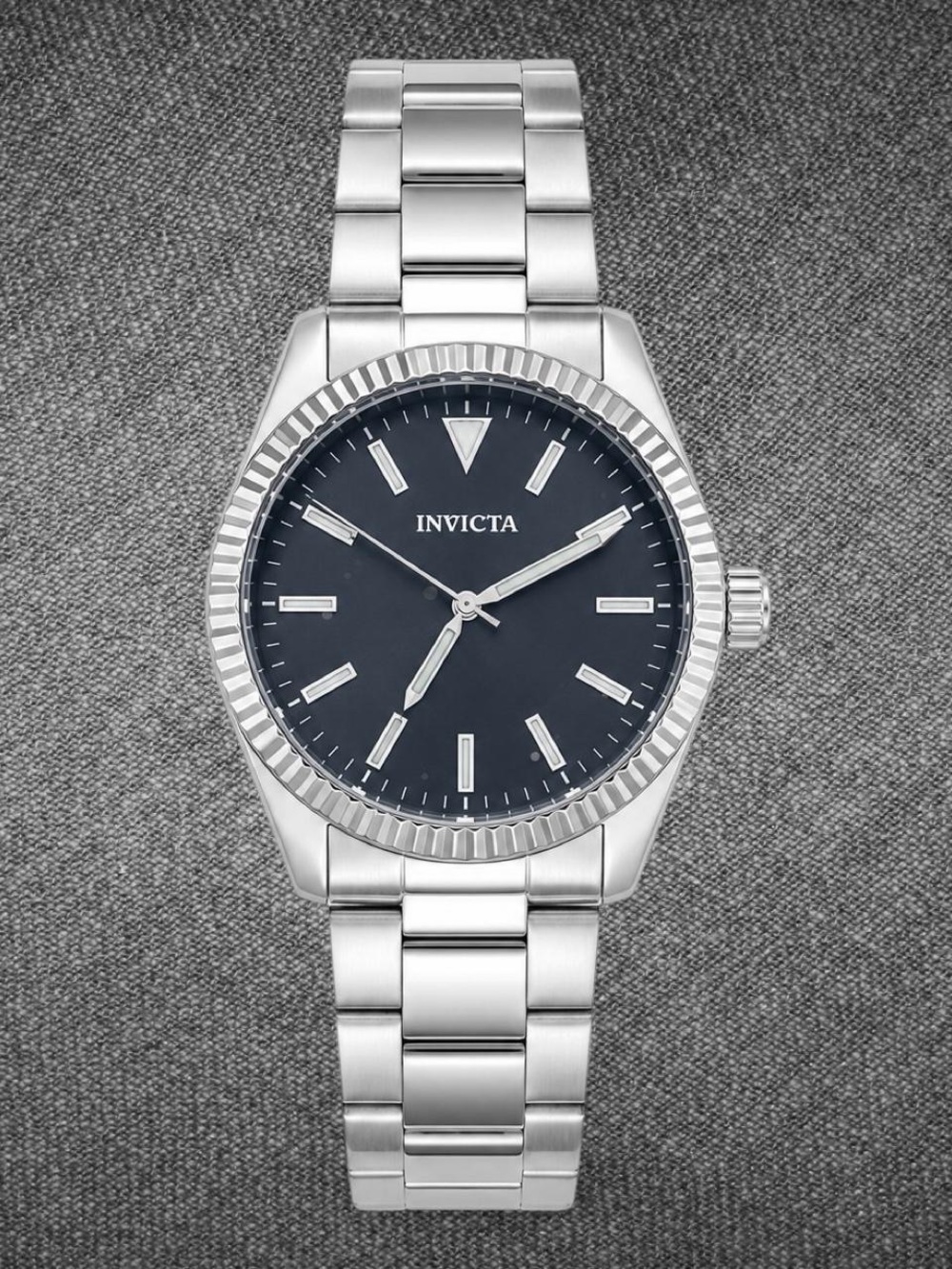 Invicta Celestial Langdon Men’s Blue Dial Stainless Steel Watch